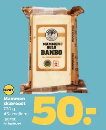 Netto mammen skæreost tilbud