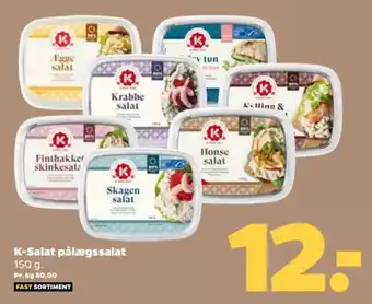 Netto K-Salat pålægssalat tilbud