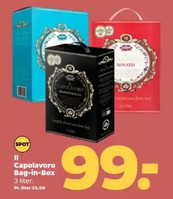 Netto Capolavoro Bag-in-Box tilbud