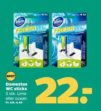 Netto Domestos WC sticks tilbud
