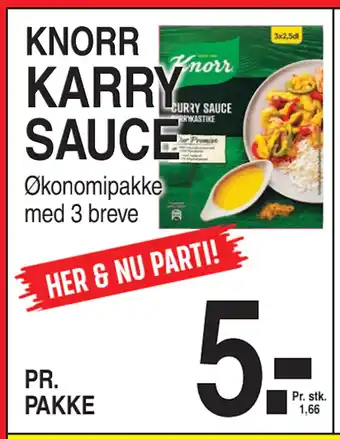 ABC Lavpris Karry sauce tilbud
