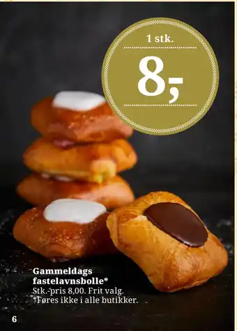 Dagli'Brugsen Gammeldags fastelavnsbolle tilbud