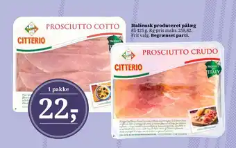 Dagli'Brugsen Italiensk produceret pålæg tilbud