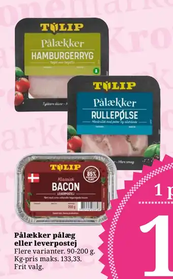 Dagli'Brugsen Pålækker pålæg eller leverpostej tilbud