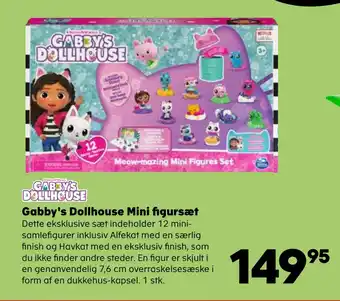 Kvickly Gabby's dollhouse mini figursæt tilbud