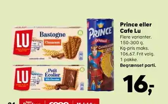 SuperBrugsen Prince eller cafe lu tilbud