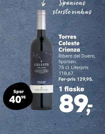 SuperBrugsen Torres celeste crianza tilbud