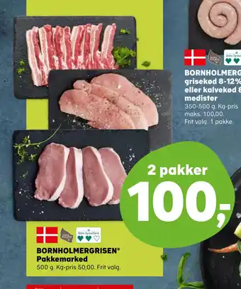 SuperBrugsen Bornholmergrisen pakkemarked tilbud
