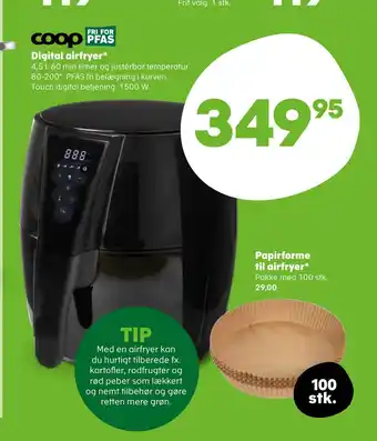 SuperBrugsen Digital airfryer tilbud