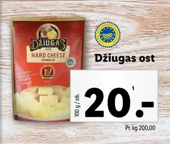 Lidl Džiugas ost tilbud