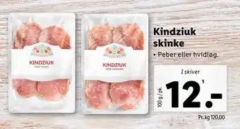 Lidl Kindziuk skinke tilbud