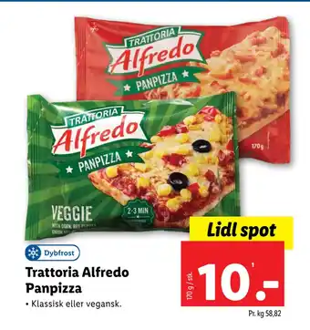 Lidl Trattoria alfredo panpizza tilbud