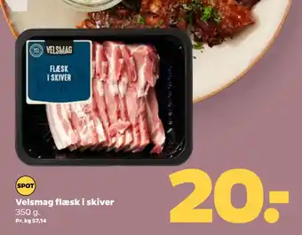 Netto Velsmag flæsk i skiver tilbud