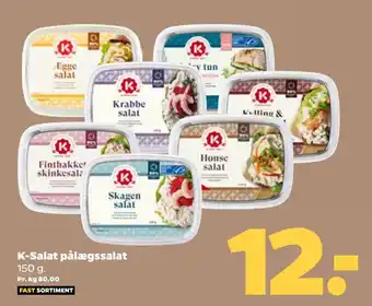 Netto K-salat pålægssalat tilbud