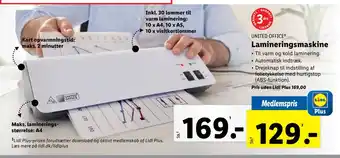 Lidl Lamineringsmaskine tilbud