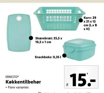 Lidl Køkkentilbehør tilbud