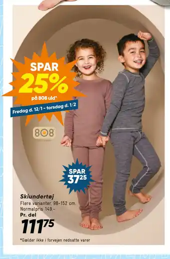 Bilka Skiundertøj tilbud