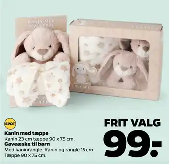 Kanin med tæppe