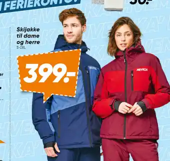 Bilka Skijakke til dame og herre tilbud