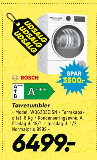 Bilka Tørretumbler tilbud