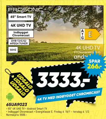 Bilka Prosonic 65ua9023 tilbud