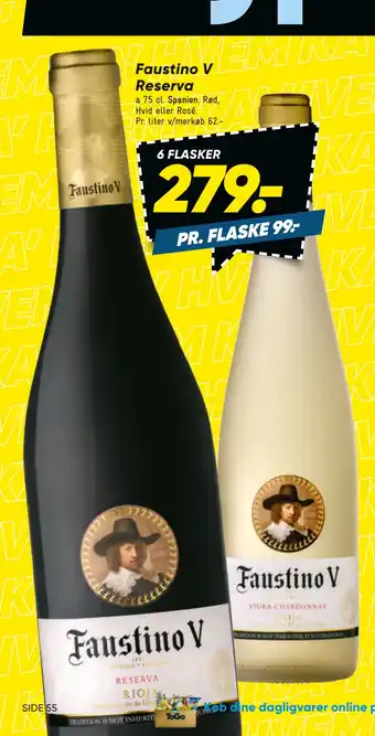 Bilka Faustino v reserva tilbud
