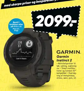 Bilka Garmin instinct 2 tilbud