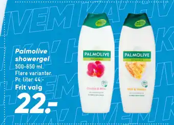 Bilka Palmolive showergel tilbud