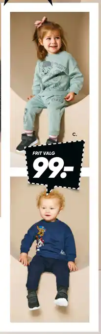 Bilka Sweatbluse eller -bukser tilbud