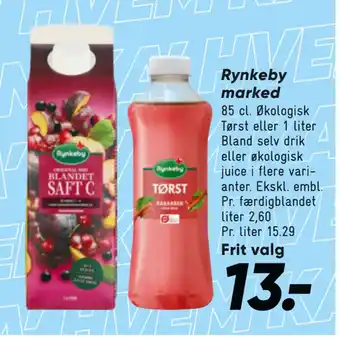 Bilka Rynkeby marked tilbud