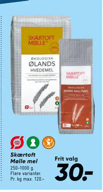 Bilka Skærtoft mølle mel tilbud