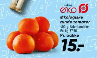 Bilka Økologiske runde tomater tilbud