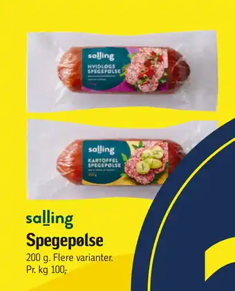 Spegepølse