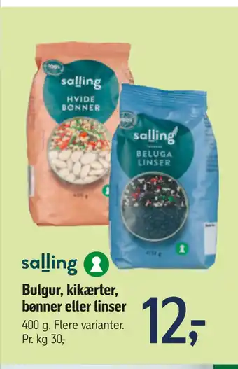 Føtex Bulgur, kikærter, bønner eller linser tilbud