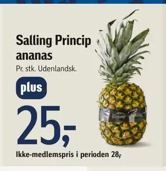 Føtex Salling princip ananas tilbud