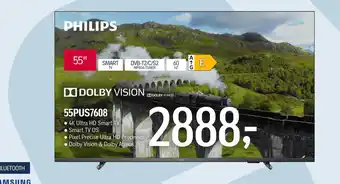 Føtex Philips 55pus7608 tilbud
