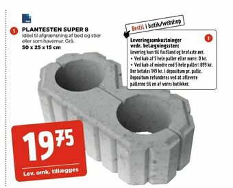 jem & fix Plantesten super 8 tilbud