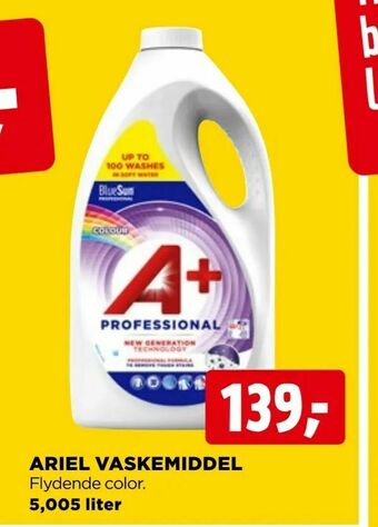 jem & fix Ariel vaskemiddel tilbud