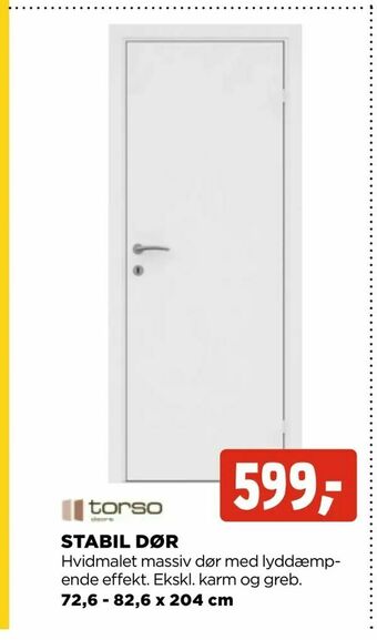 jem & fix Stabil dør tilbud