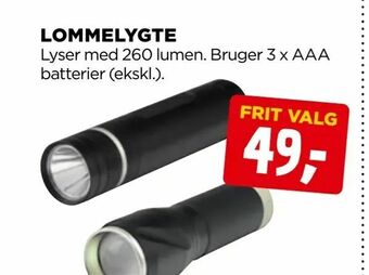jem & fix Lommelygte tilbud