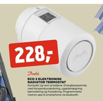 jem & fix Eco 2 elektronisk radiator termostat tilbud