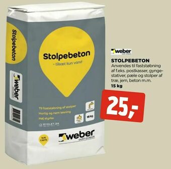 jem & fix Stolpebeton tilbud