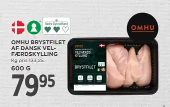 MENY Omhu brystfilet af dansk velfærdskylling tilbud