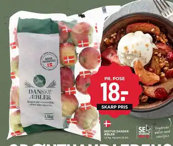 MENY Gestus danske æbler tilbud