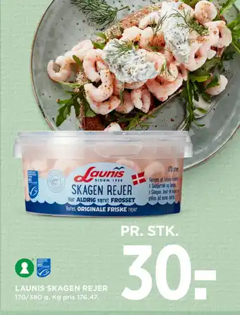 MENY Launis skagen rejer tilbud