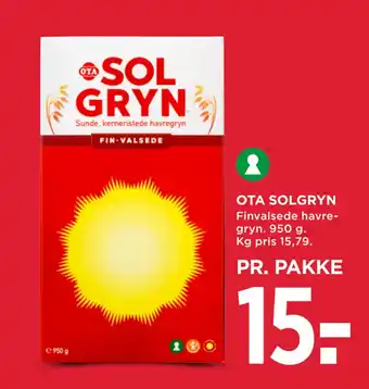 MENY Ota solgryn tilbud