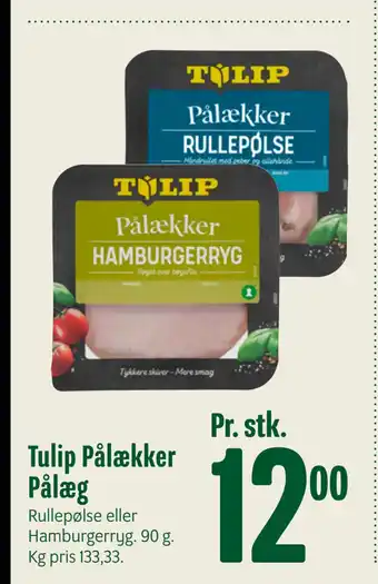 Tulip pålækker pålæg