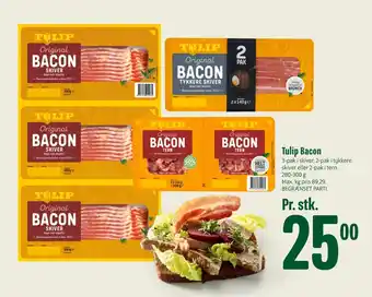 Min Købmand Tulip bacon tilbud