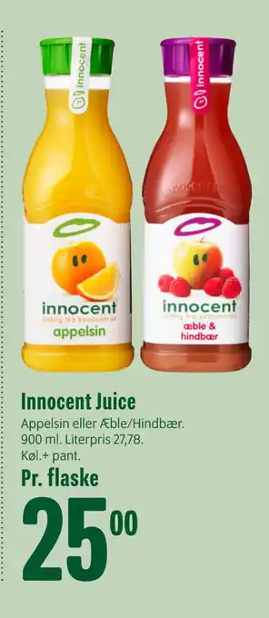 Min Købmand Innocent juice tilbud