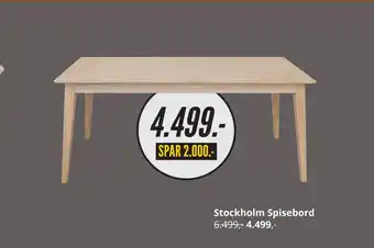Stockholm spisebord